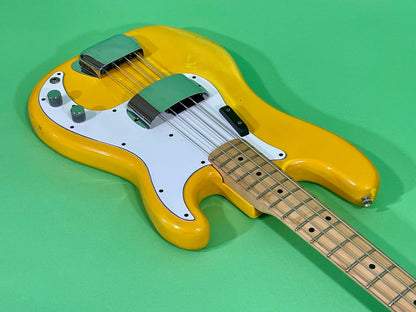 1979 1980 Fender Precision Bass Monaco Yellow International Series Custom Color *Very Rare*