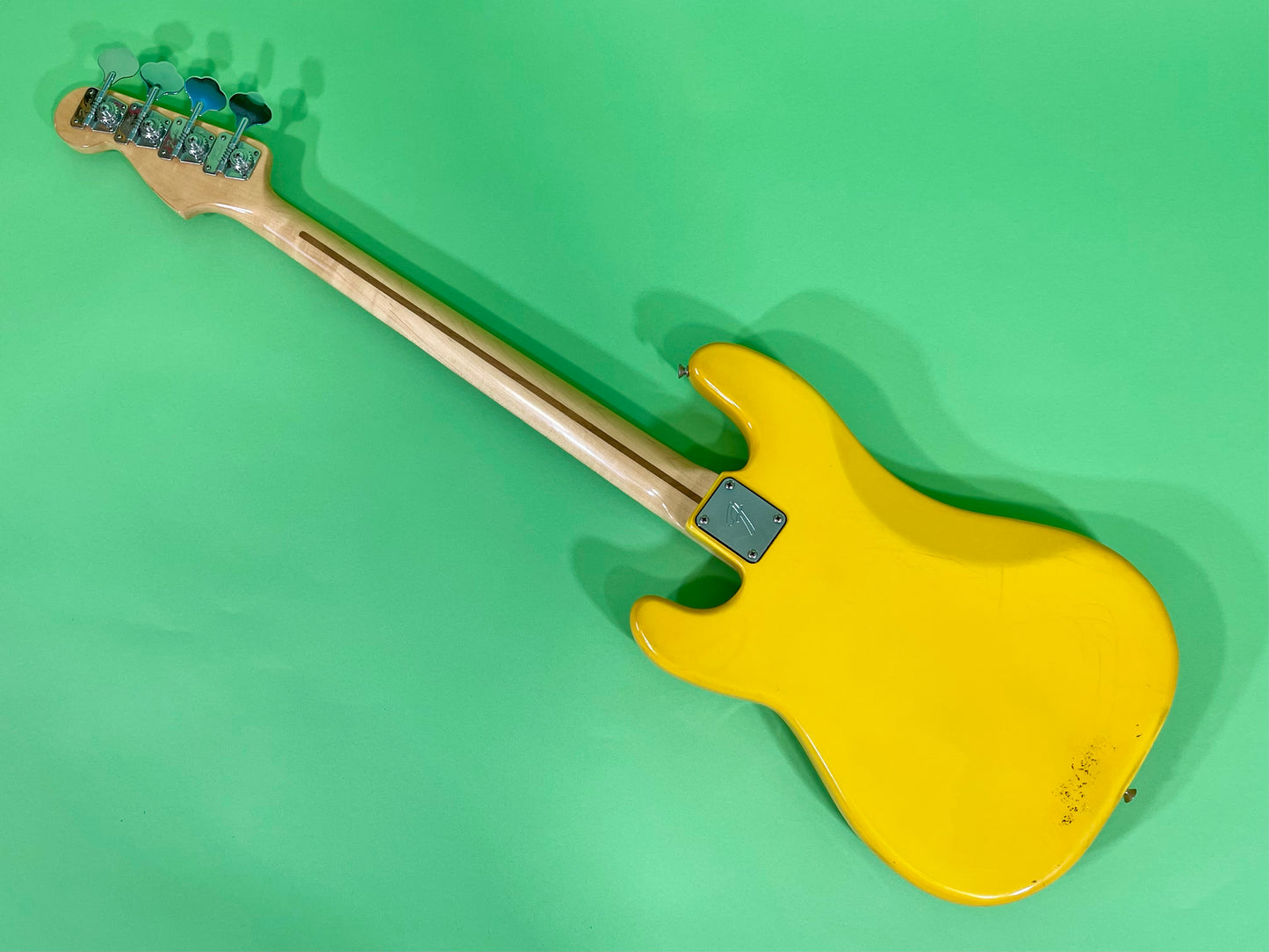 1979 1980 Fender Precision Bass Monaco Yellow International Series Custom Color *Very Rare*