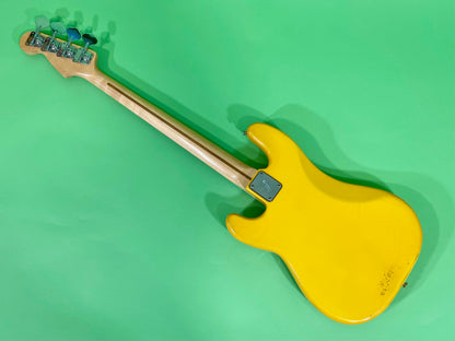 1979 1980 Fender Precision Bass Monaco Yellow International Series Custom Color *Very Rare*