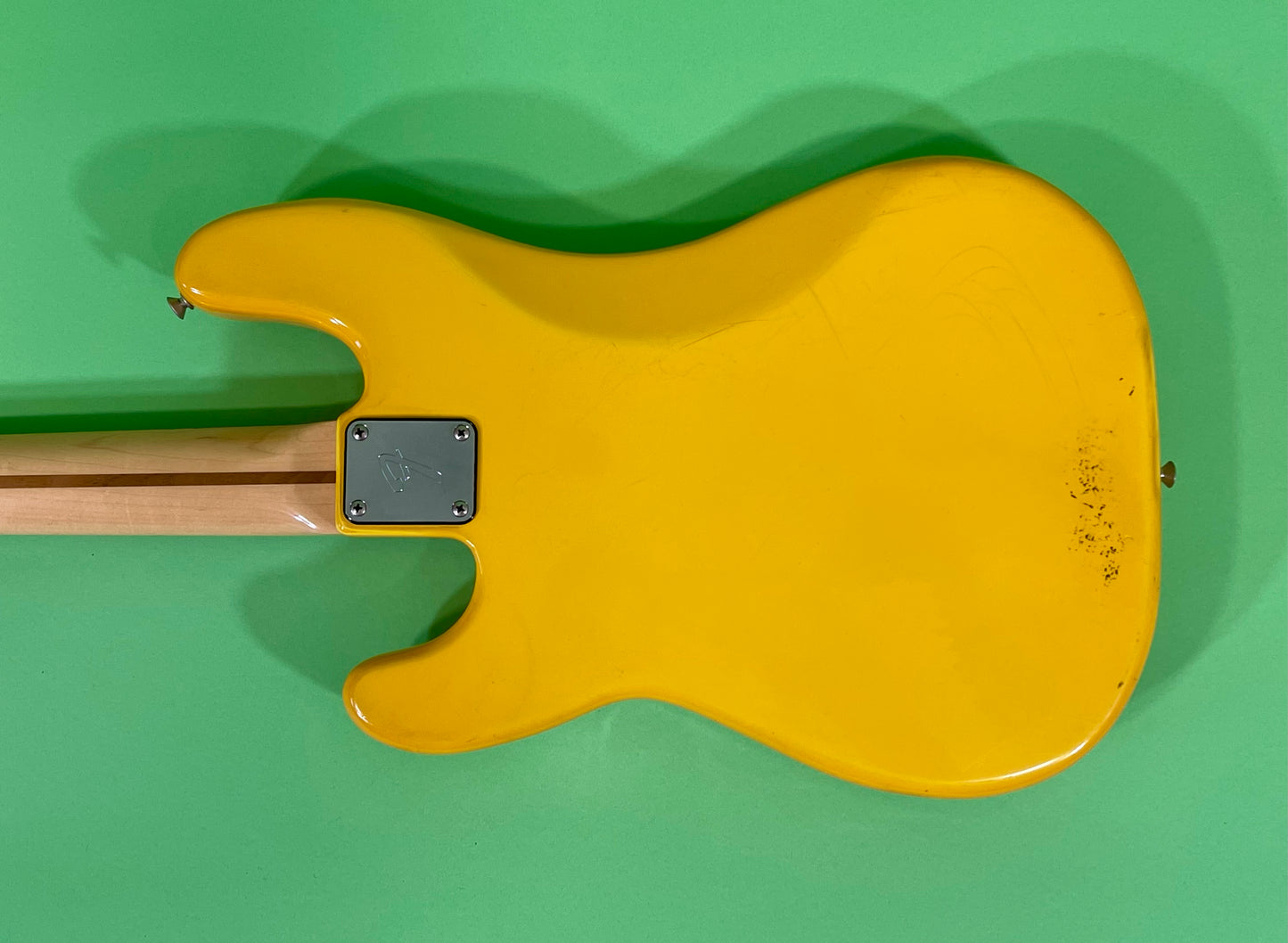 1979 1980 Fender Precision Bass Monaco Yellow International Series Custom Color *Very Rare*