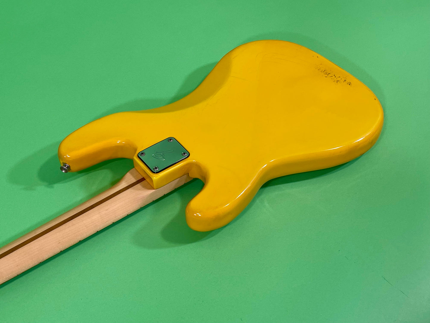 1979 1980 Fender Precision Bass Monaco Yellow International Series Custom Color *Very Rare*