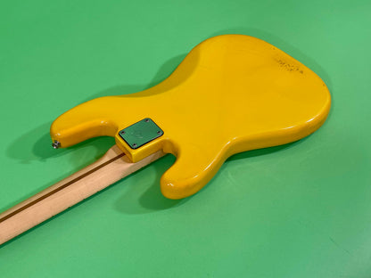 1979 1980 Fender Precision Bass Monaco Yellow International Series Custom Color *Very Rare*
