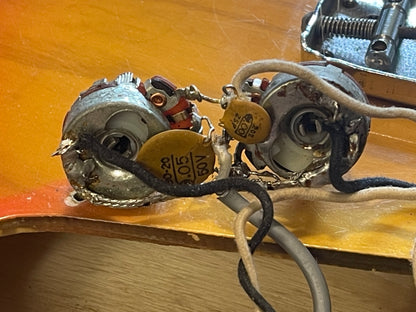 1971 Fender Telecaster Thinline 3-color Sunburst Rosewood fingerboard!