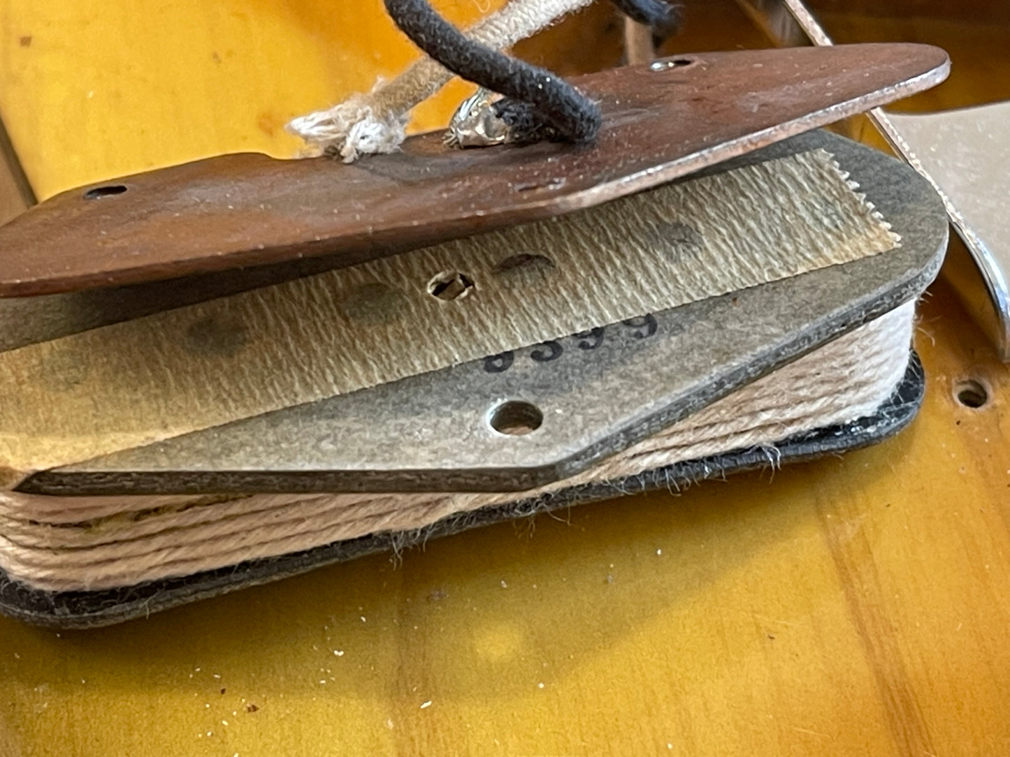 1971 Fender Telecaster Thinline 3-color Sunburst Rosewood fingerboard!