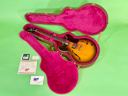 1990 Gibson ES-335-TD DOT Sunburst and super-clean!