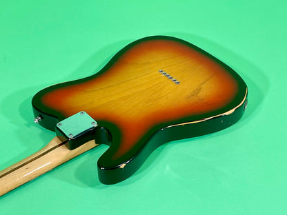 1971 Fender Telecaster Thinline 3-color Sunburst Rosewood fingerboard!