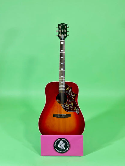 1980 Gibson Hummingbird Cherry Sunburst Minty!