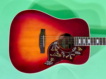 1980 Gibson Hummingbird Cherry Sunburst Minty!